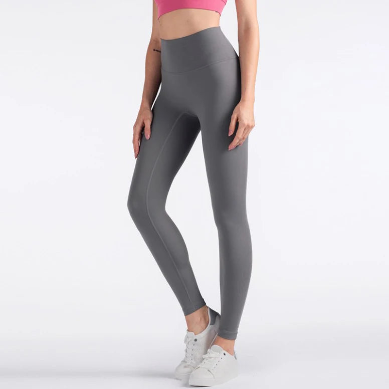 Hot Sale Fitness Female Full Length Leggings 19 Colors Running Pants Comfortable And Formfitting Yoga Pants