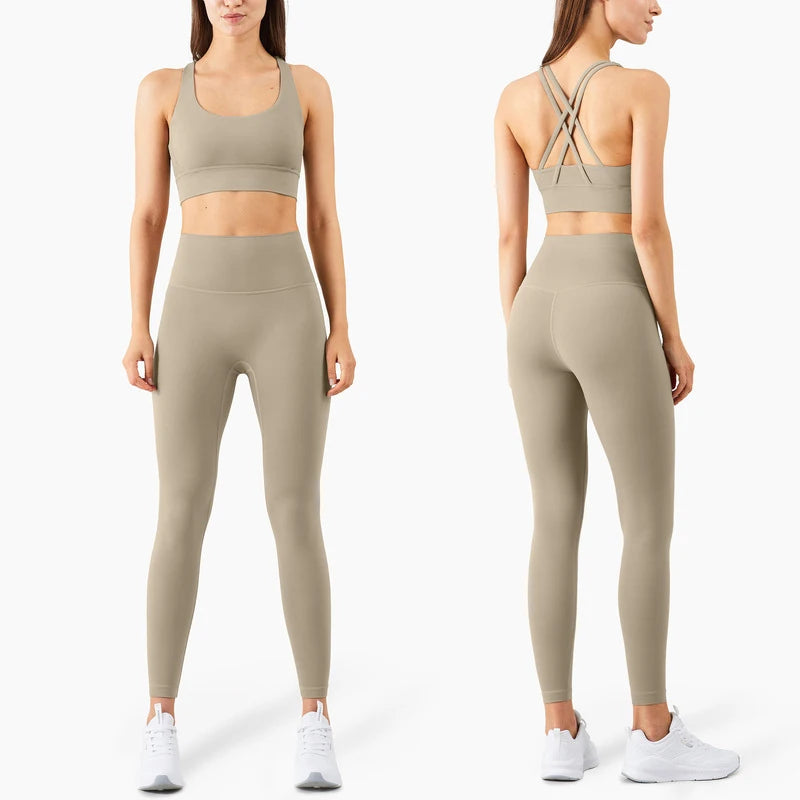 Hot Sale Fitness Female Full Length Leggings 19 Colors Running Pants Comfortable And Formfitting Yoga Pants