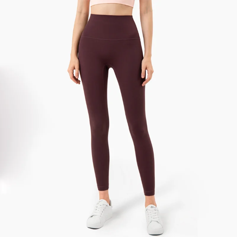 Hot Sale Fitness Female Full Length Leggings 19 Colors Running Pants Comfortable And Formfitting Yoga Pants