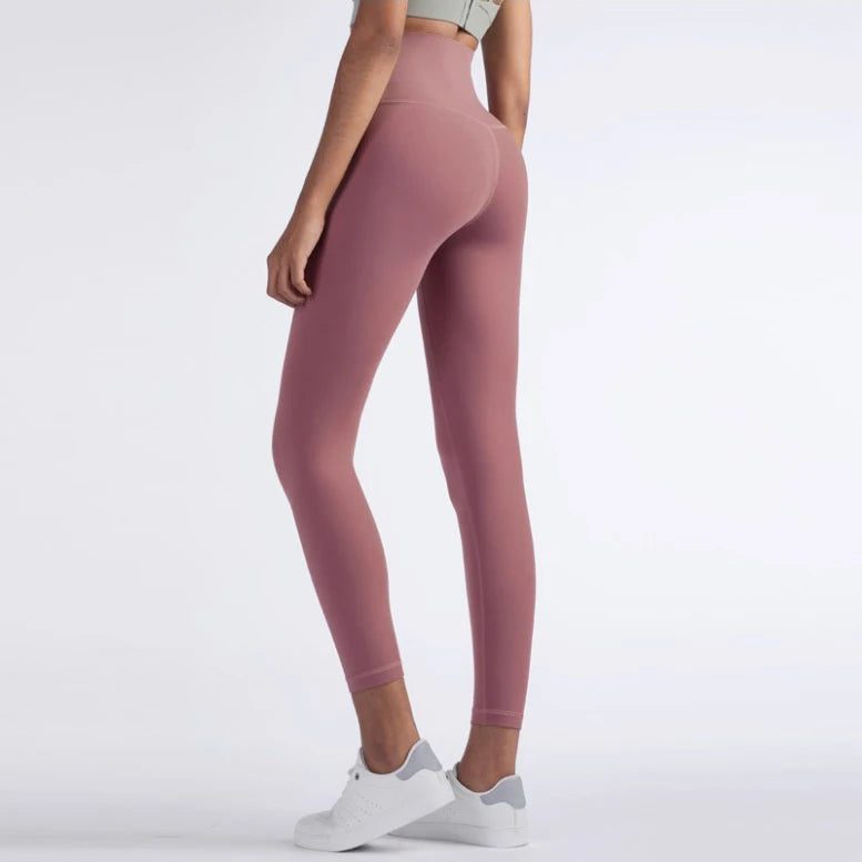 Hot Sale Fitness Female Full Length Leggings 19 Colors Running Pants Comfortable And Formfitting Yoga Pants