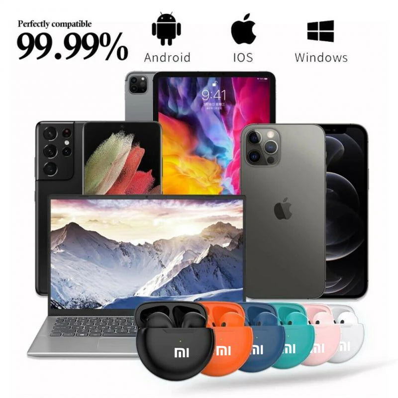l Air Pro 6 Wireless Bluetooth Earphones Apple iPhone Earbuds
