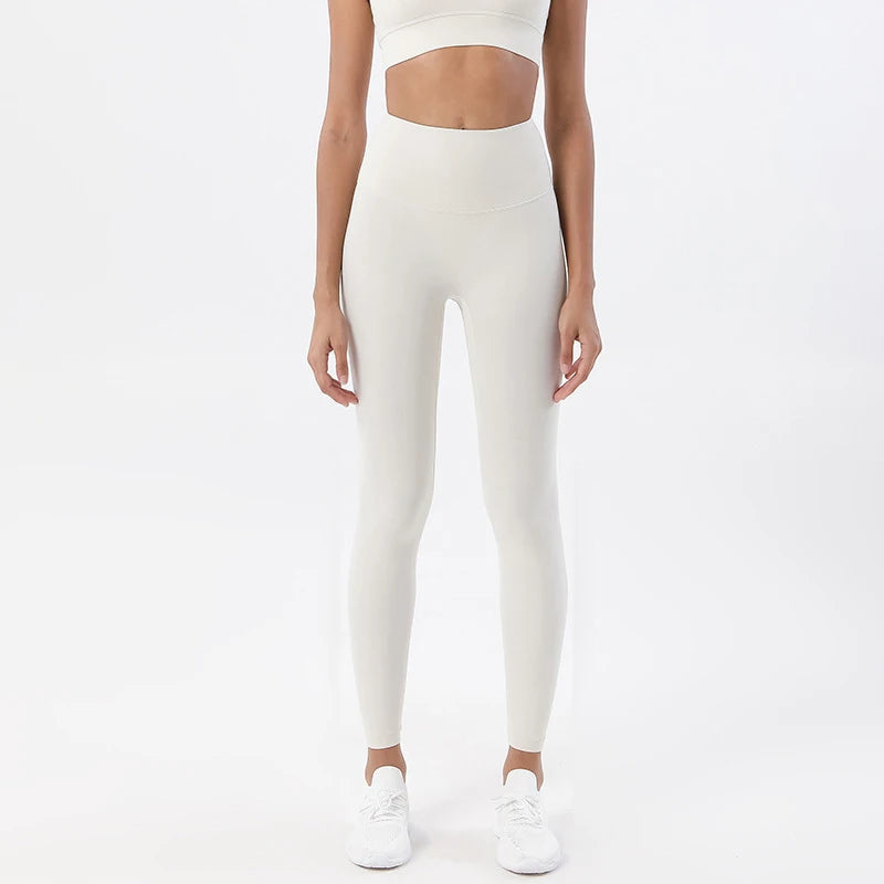 Yoga Pants Gym Leggings High Waist Elastic Breathable