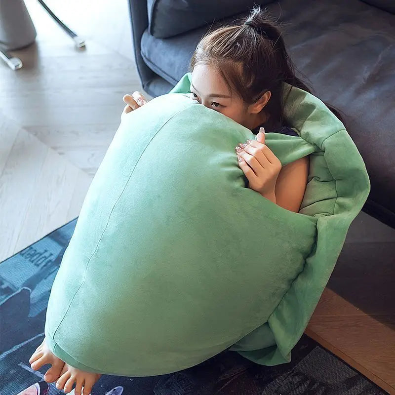Large Wearable Turtle Shell Plush Blanket