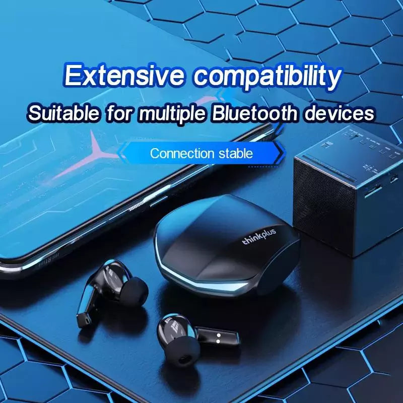 Lenovo GM2 Pro Bluetooth Wireless 5.3 E-Sports Music Earbuds -Dual Mode With Mic
