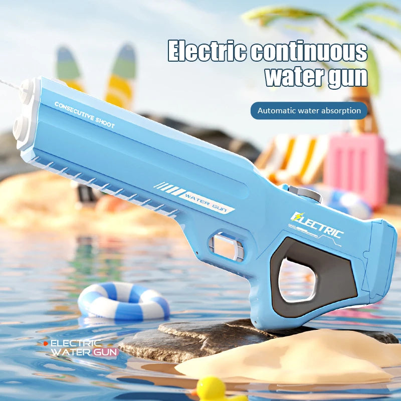 Electric Fully Automatic Water Gun - High Pressure Water Toy Gun