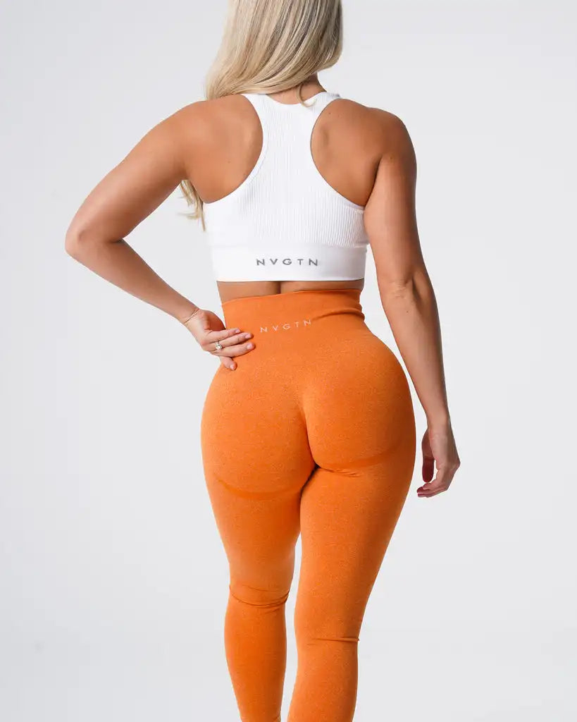 NVGTN Speckled Seamless Spandex Leggings High Waisted Gym Wear
