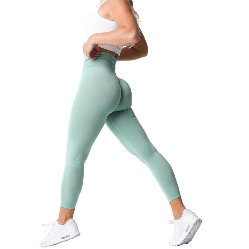 Seamless Leggings Spandex Shorts Woman Fitness Elastic Breathable Hip-lifting
