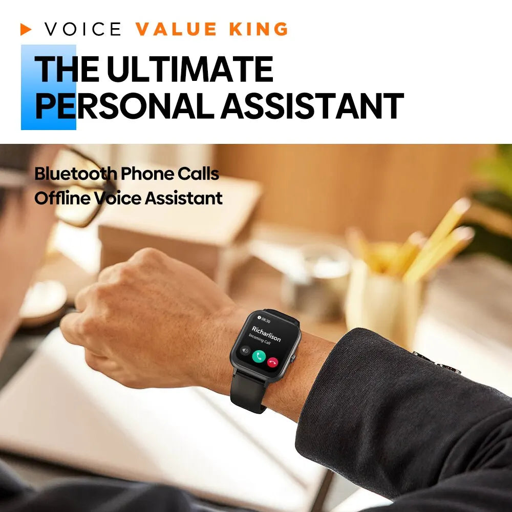 Zeblaze Btalk Lite Voice Calling Smart Watch Health Sport Monitoring Smart Notifications Voice Assistant