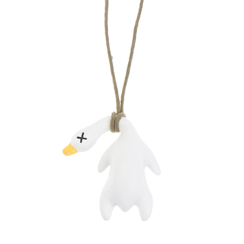 Goose Hanging Ornament Car Rear View Fragrance Decoration Accessories
