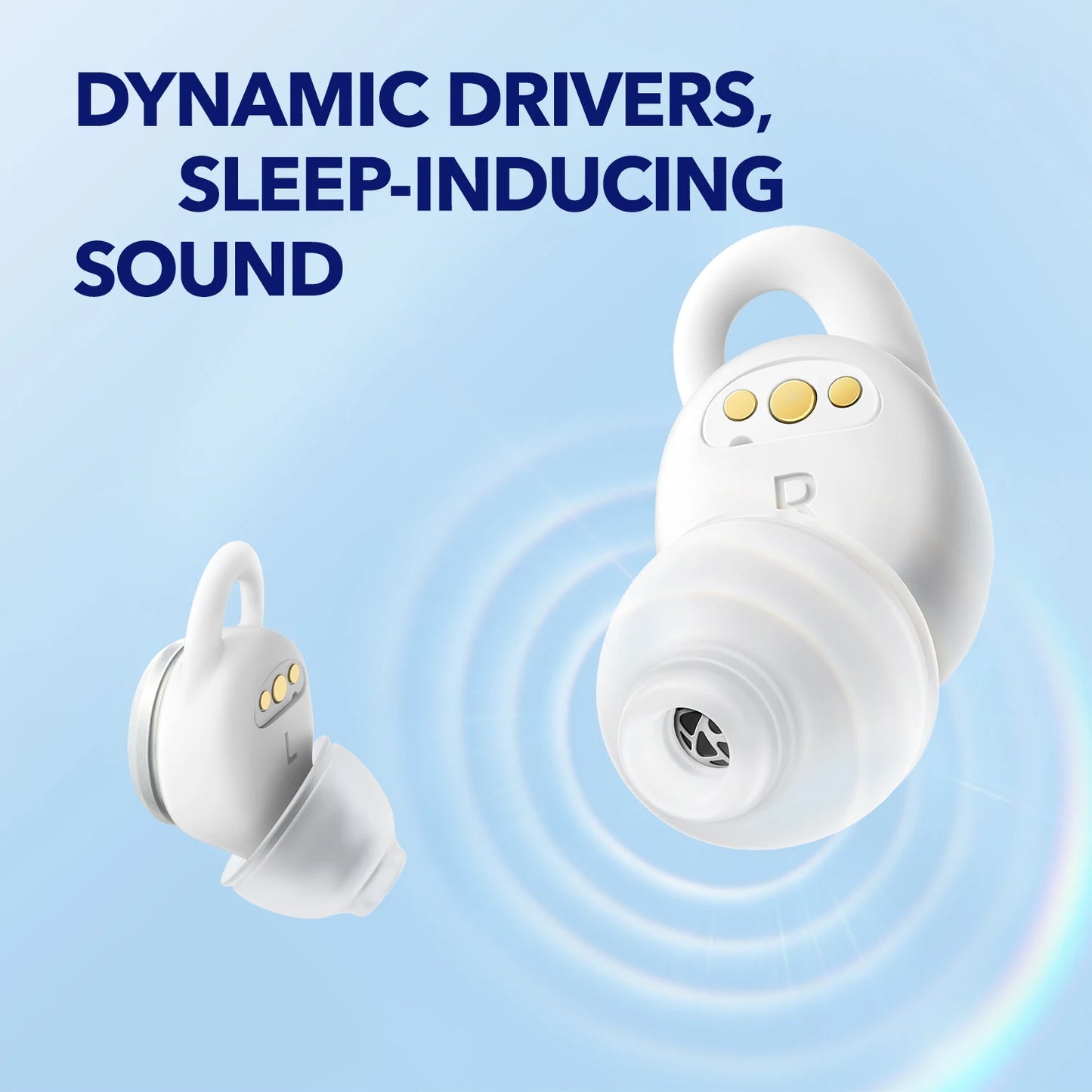 soundcore  A10 Bluetooth Sleep Earbuds Noise Blocking