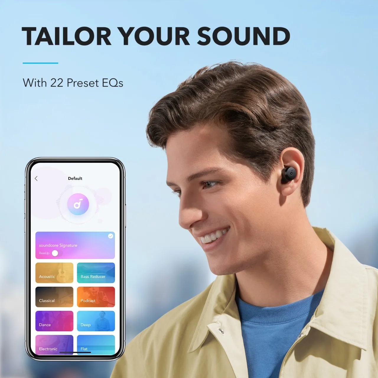 soundcore by Anker True Wireless Earbuds Bluetooth 5.3 Water-Resistant