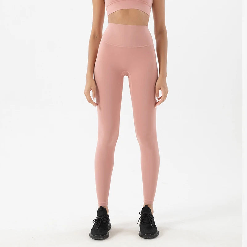 Yoga Pants Gym Leggings High Waist Elastic Breathable