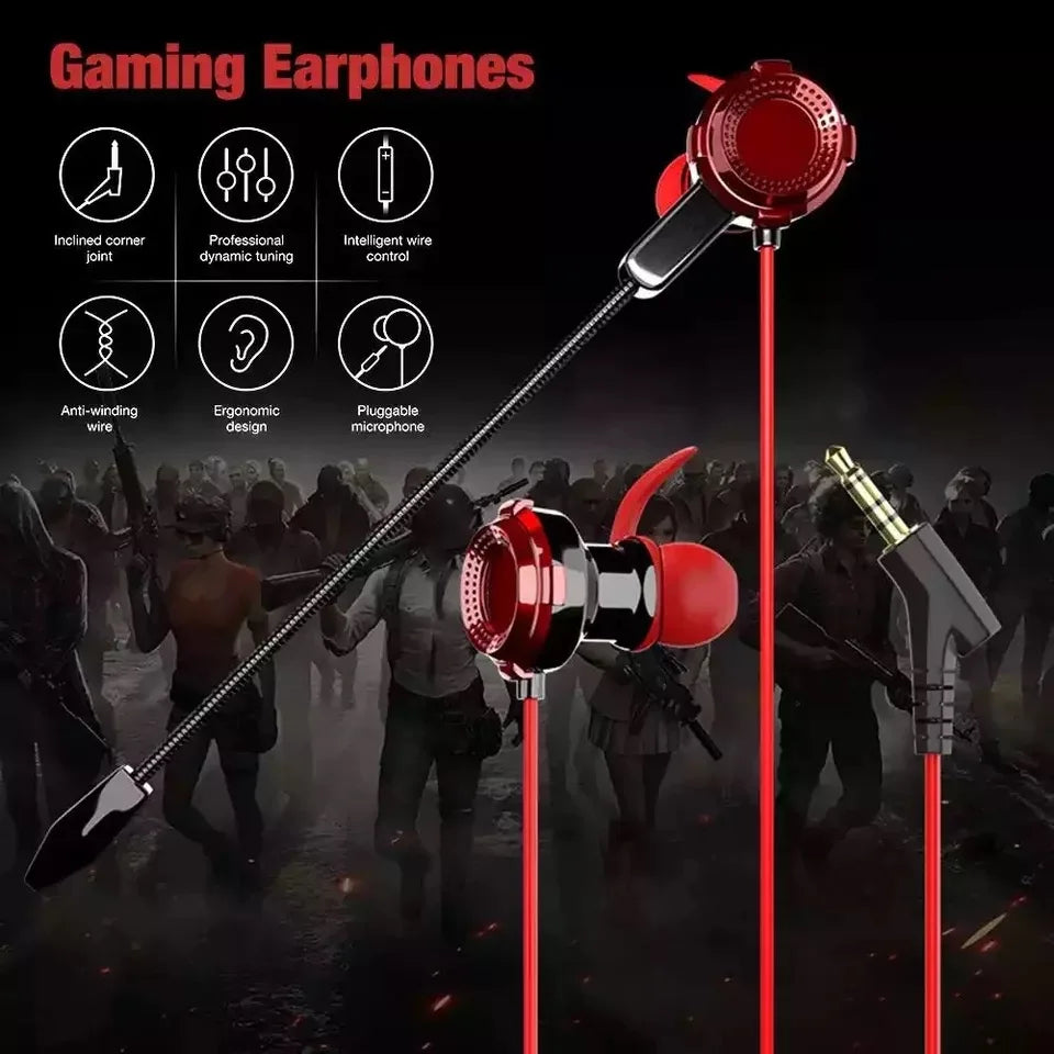 Headphones With Cable and Microphone