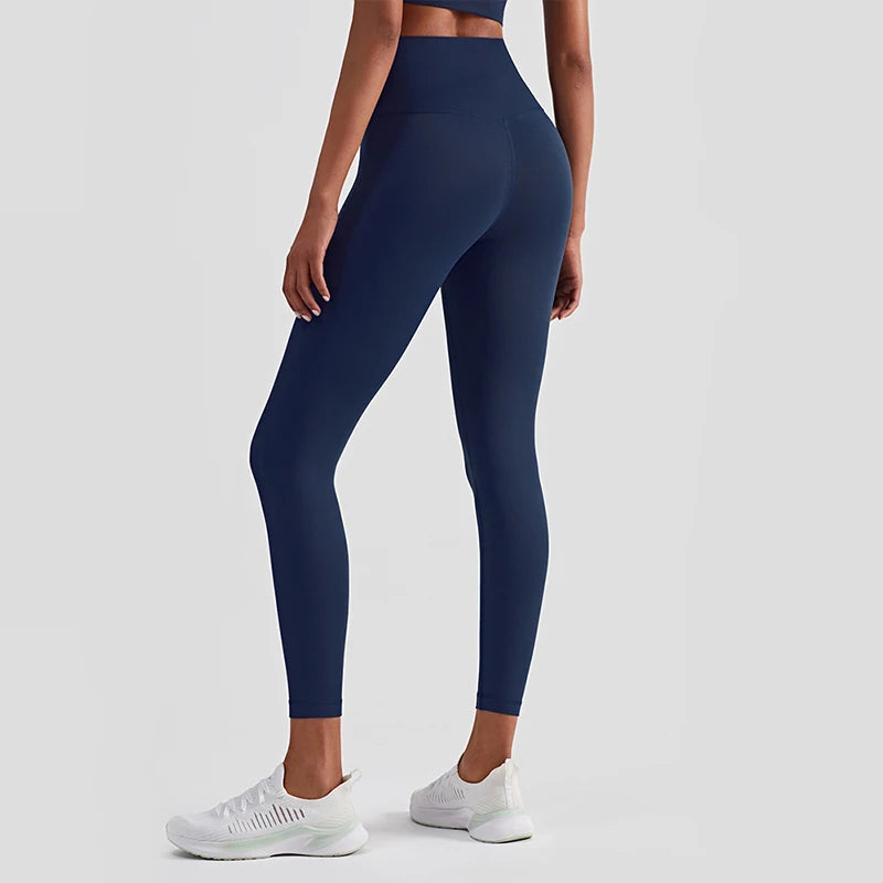 Hot Sale Fitness Female Full Length Leggings 19 Colors Running Pants Comfortable And Formfitting Yoga Pants