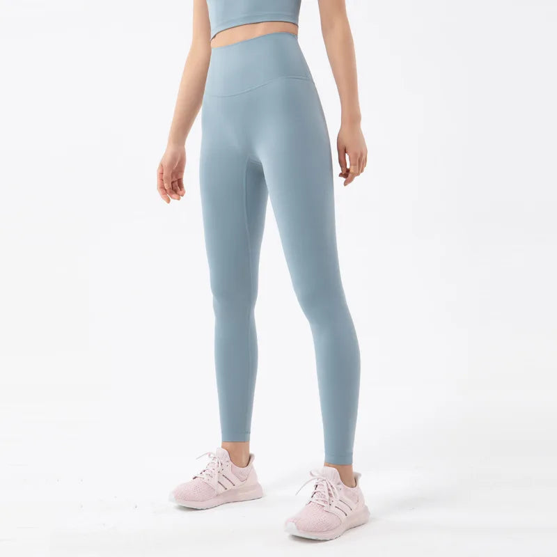 Yoga Pants Gym Leggings High Waist Elastic Breathable