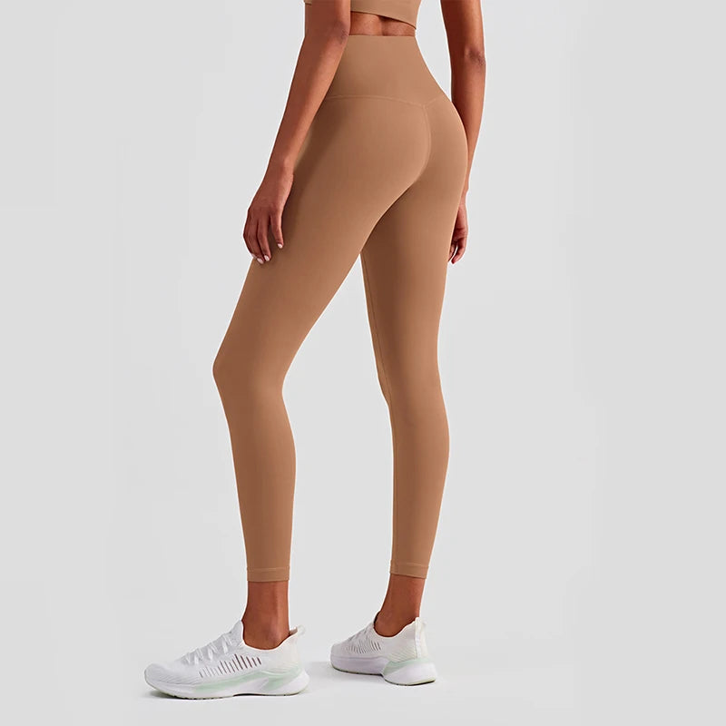 Hot Sale Fitness Female Full Length Leggings 19 Colors Running Pants Comfortable And Formfitting Yoga Pants