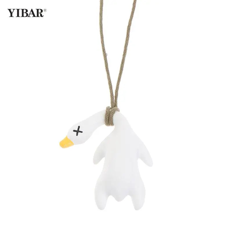Funny Swing Goose Hanging Ornament Car Rear View