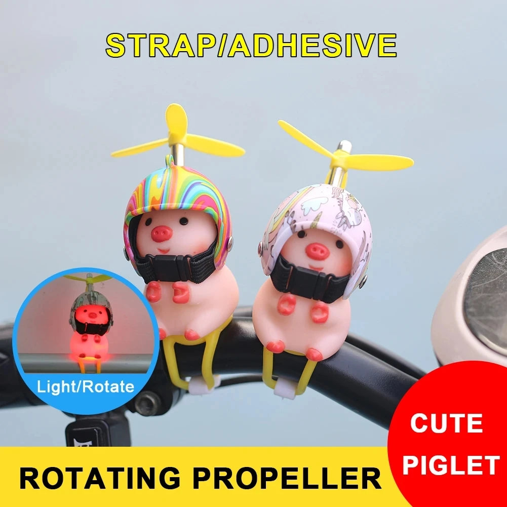 Car Cute Duck Auto Motorcycle Mtb Bike Interior Accessories Helmet Small Yellow Duck Ornaments Parts