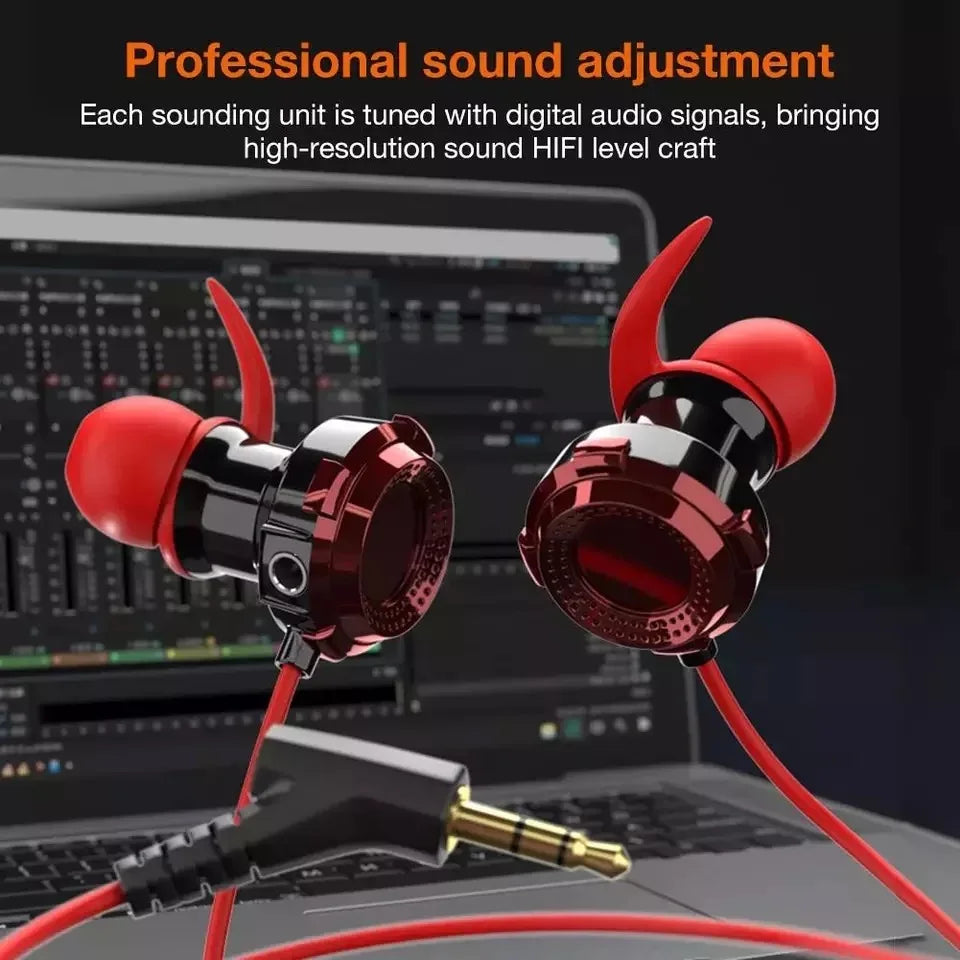 Headphones With Cable and Microphone