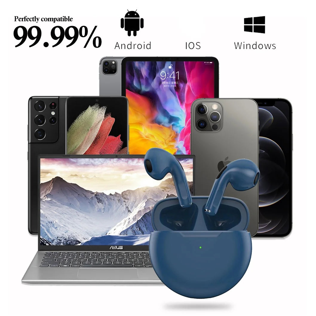 Air Pro6 Wireless Headphones Bluetooth