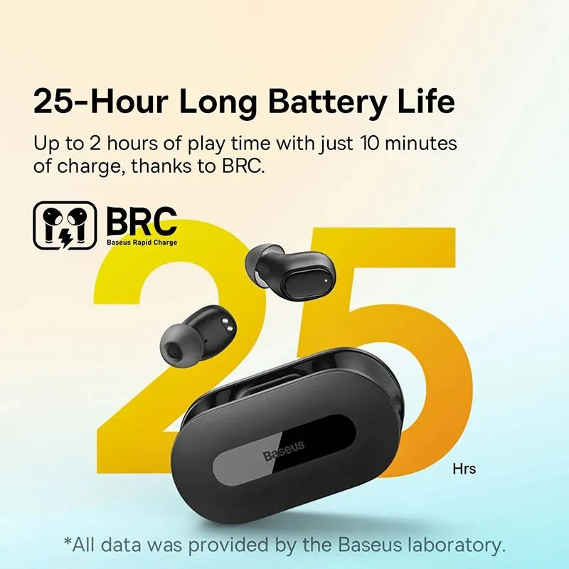 Baseus Bowie  Earphone Bluetooth 5.3 Wireless Headphone