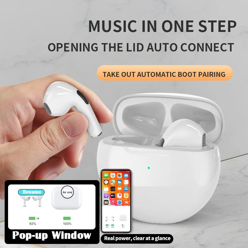 Air Pro6 Wireless Headphones Bluetooth