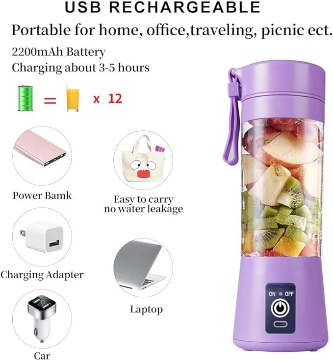 Portable Blender and Juicer Cup