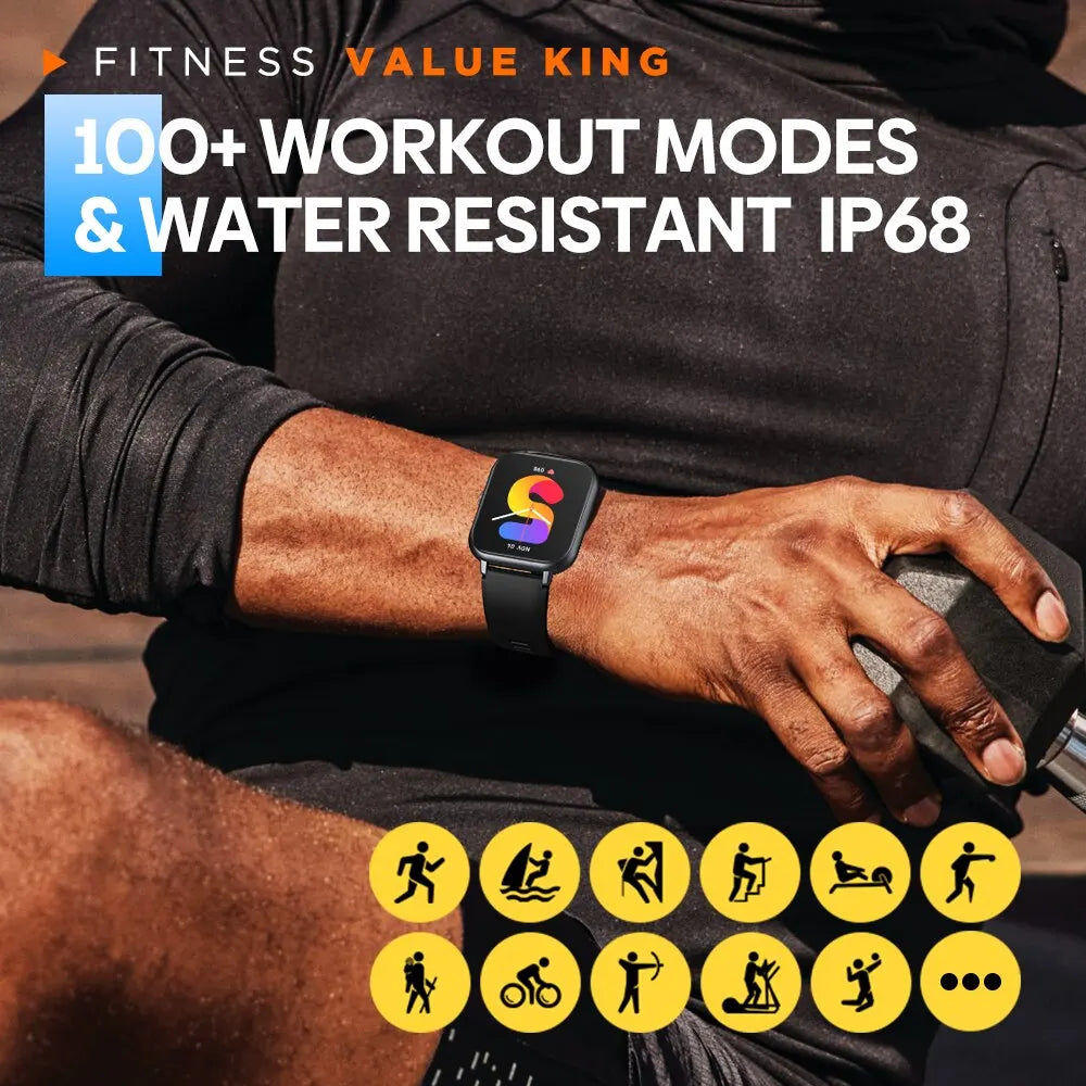 Zeblaze Btalk Lite Voice Calling Smart Watch Health Sport Monitoring Smart Notifications Voice Assistant