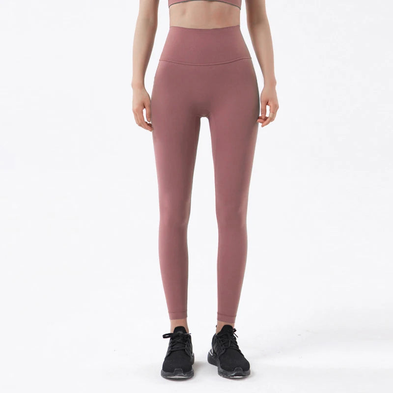 Yoga Pants Gym Leggings High Waist Elastic Breathable