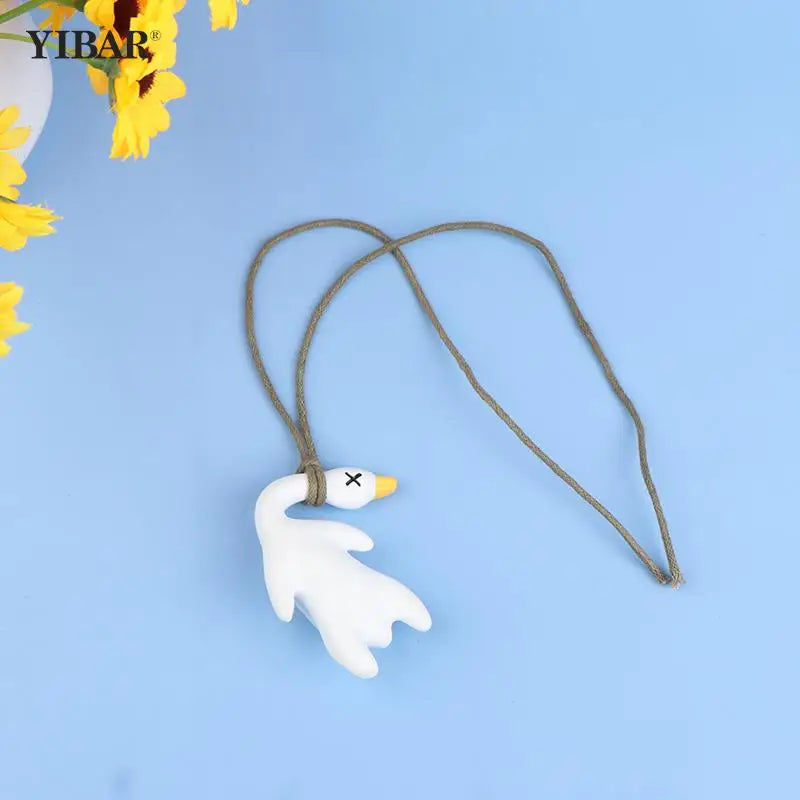 Funny Swing Goose Hanging Ornament Car Rear View