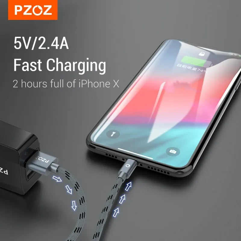 Usb Cable For iPhone Cable 14 13 12 11 Pro Max Xs Xr X 8 plus iPad Air Mini Fast Charging Cable For iPhone Charger