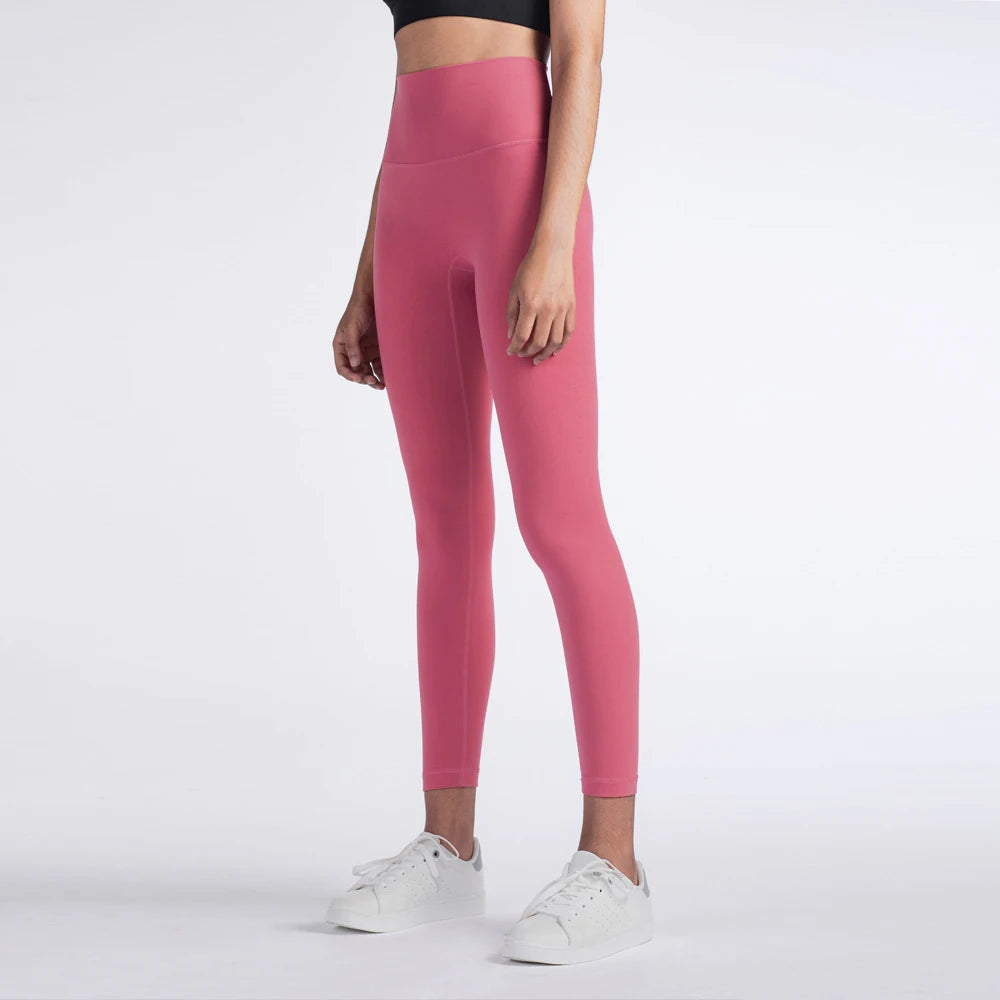 Hot Sale Fitness Female Full Length Leggings 19 Colors Running Pants Comfortable And Formfitting Yoga Pants