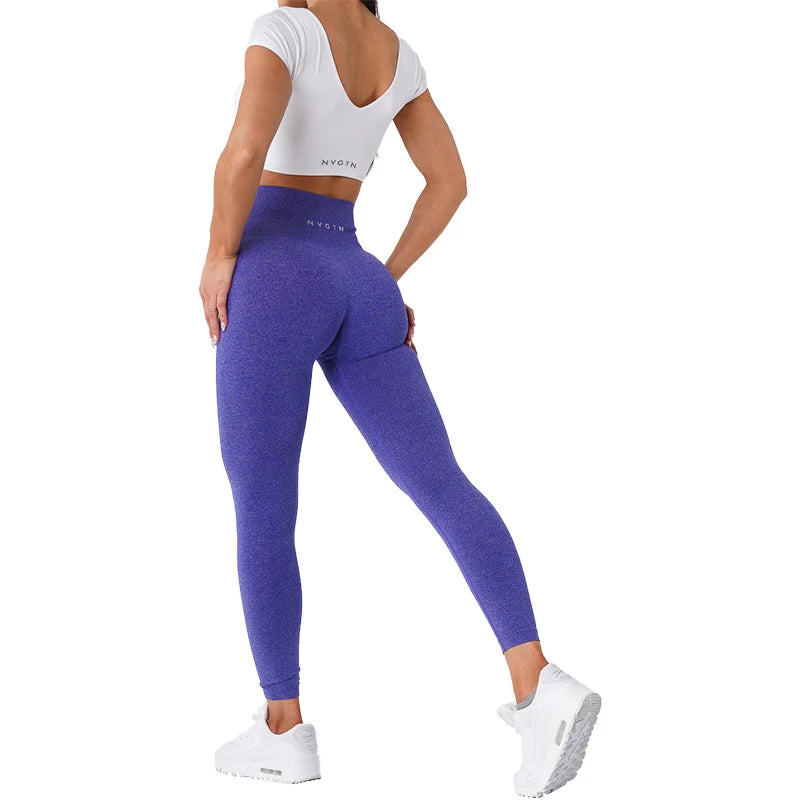 Seamless Leggings Spandex Shorts Woman Fitness Elastic Breathable Hip-lifting