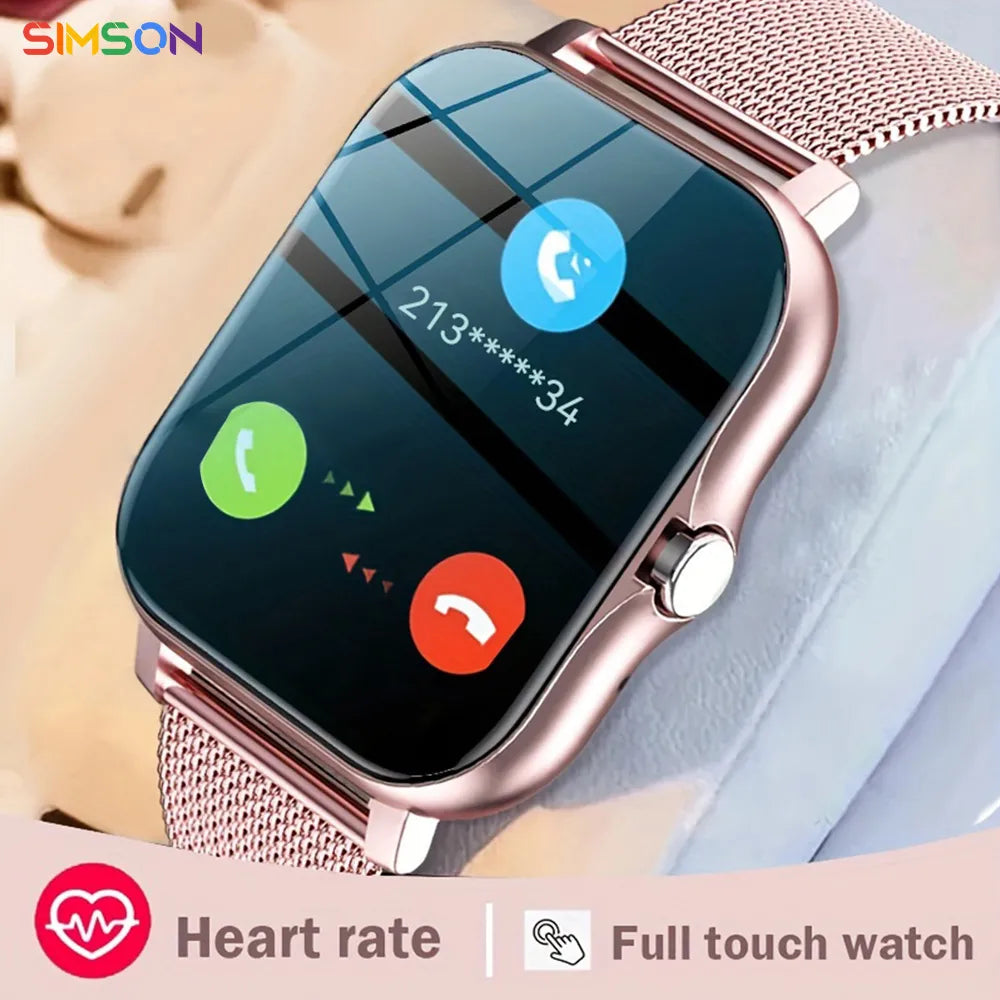 NEW SmartWatch Android Phone 1.44" Color Screen Full Touch Custom Dial