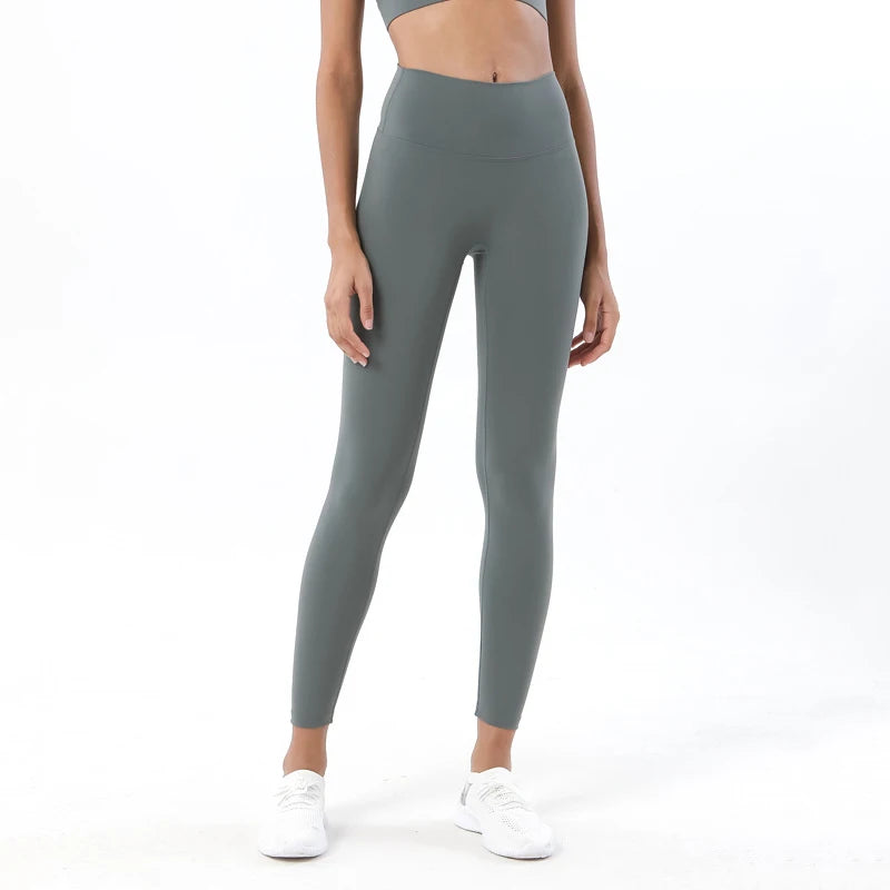 Yoga Pants Gym Leggings High Waist Elastic Breathable