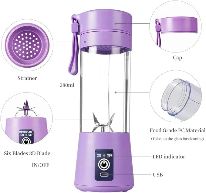 Portable Blender and Juicer Cup