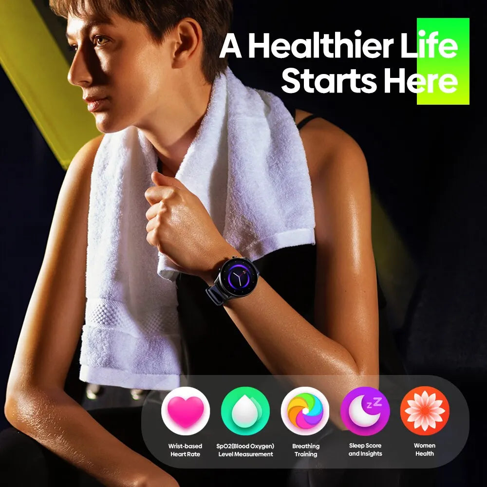 New Zeblaze Btalk 2 Lite Voice Calling Smart Watch