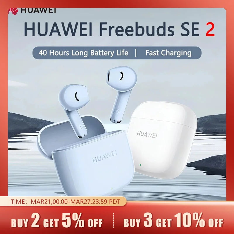 New Original Huawei SE 2 Earphones Bluetooth 5.3 Wireless Waterproof