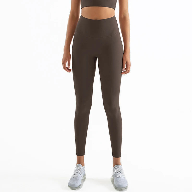 Yoga Pants Gym Leggings High Waist Elastic Breathable