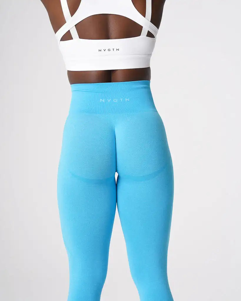 NVGTN Speckled Seamless Spandex Leggings High Waisted Gym Wear