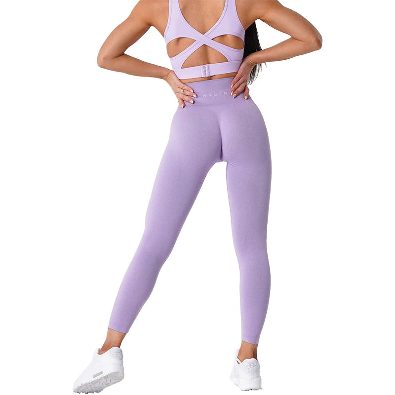 Seamless Leggings Spandex Shorts Woman Fitness Elastic Breathable Hip-lifting