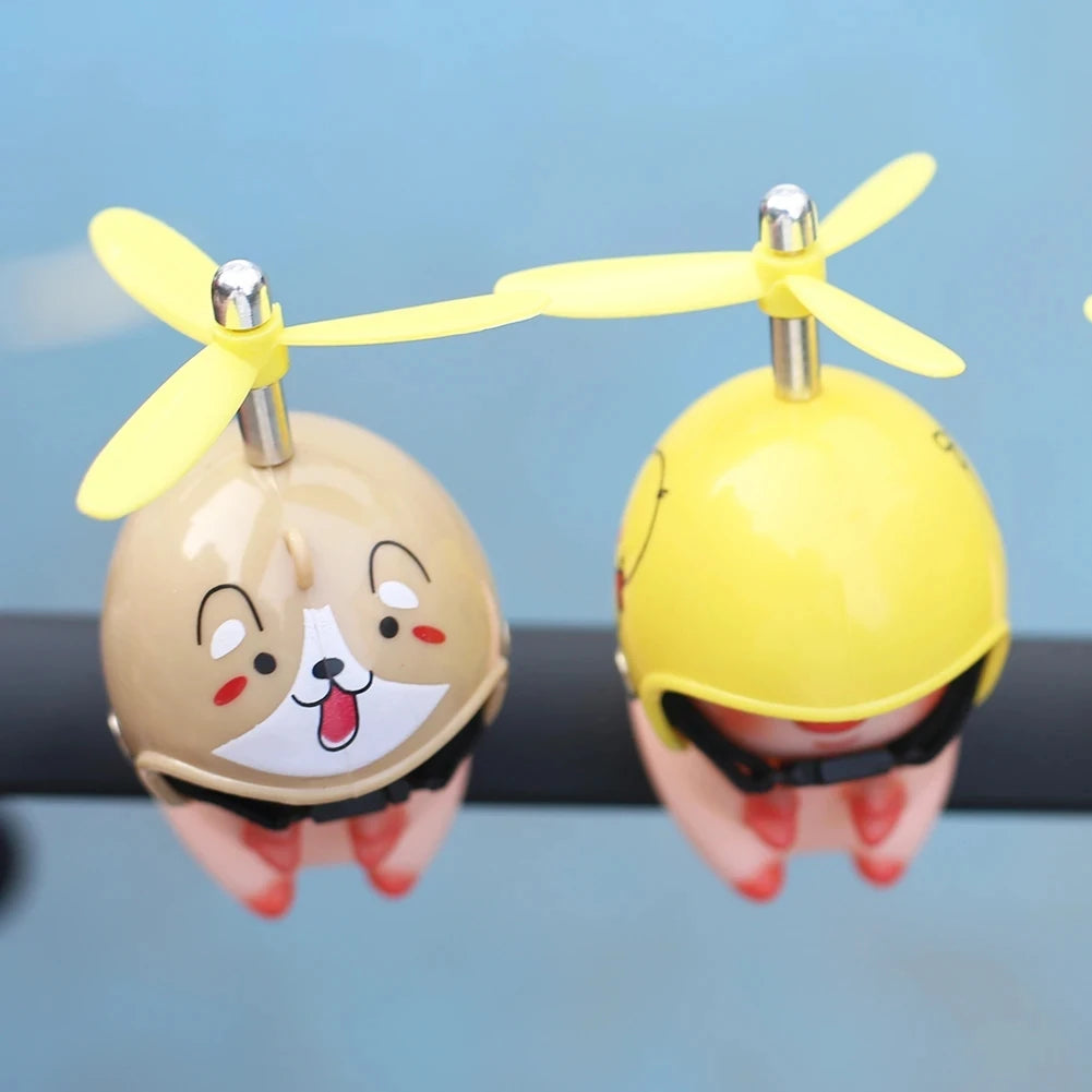 Car Cute Duck Auto Motorcycle Mtb Bike Interior Accessories Helmet Small Yellow Duck Ornaments Parts