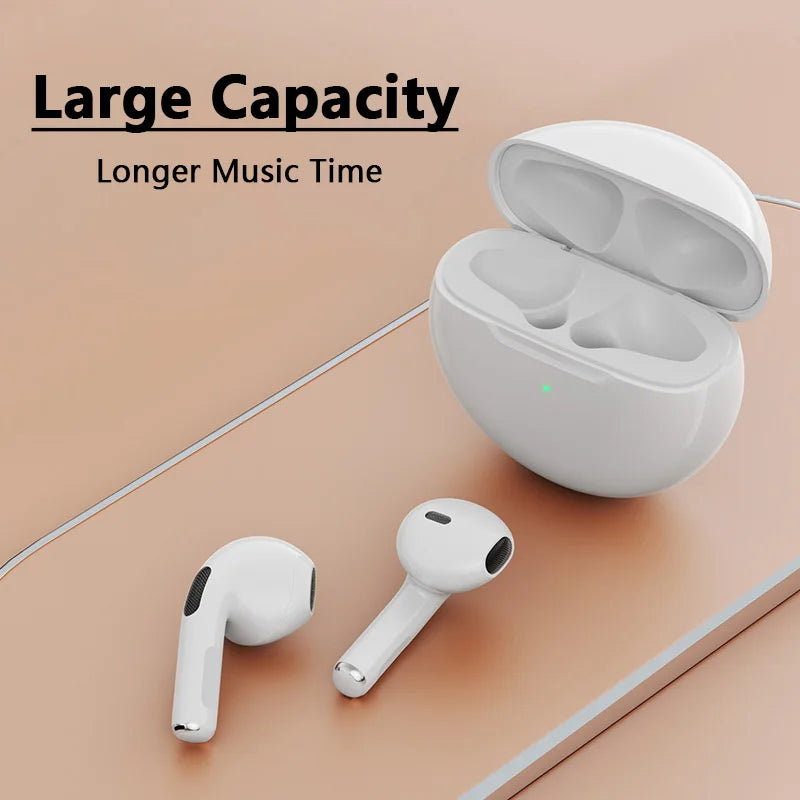 Air Pro 6 Wireless Headphones Bluetooth Earphones Waterproof Earbuds