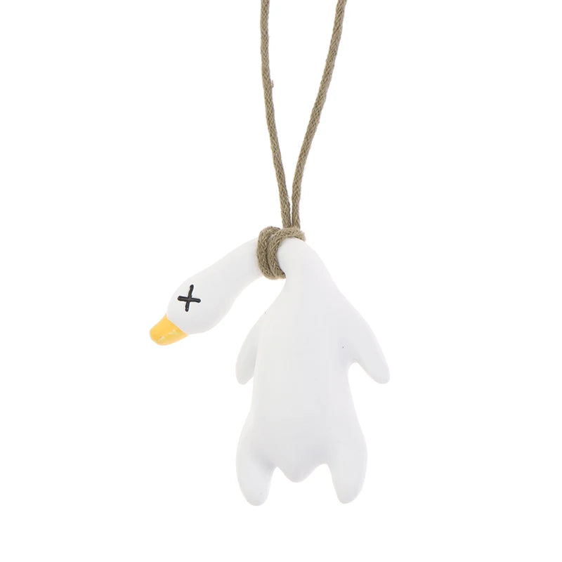 Goose Hanging Ornament Car Rear View Fragrance Decoration Accessories