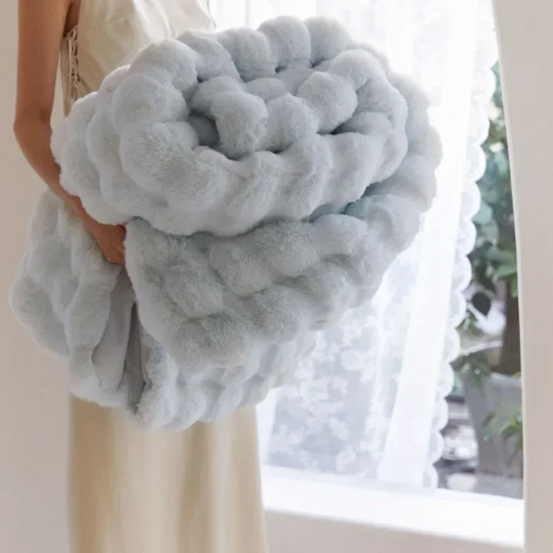 Warm Fur Plush Blanket