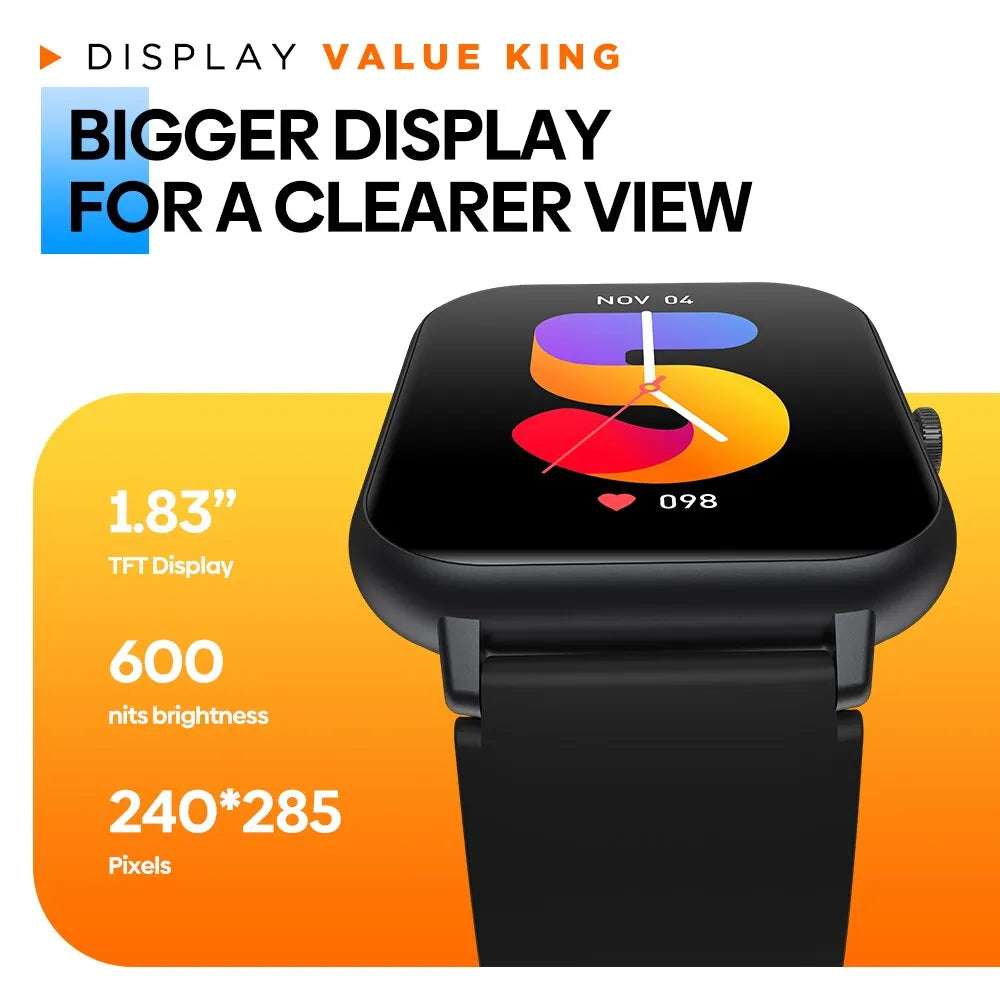 Zeblaze Btalk Lite Voice Calling Smart Watch Health Sport Monitoring Smart Notifications Voice Assistant