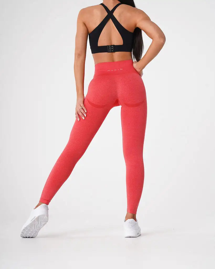 NVGTN Speckled Seamless Spandex Leggings High Waisted Gym Wear