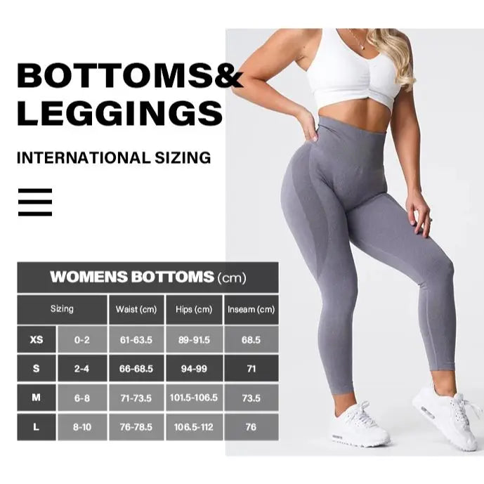 NVGTN Speckled Seamless Spandex Leggings High Waisted Gym Wear