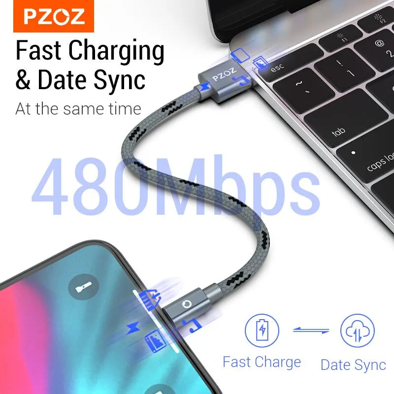 Usb Cable For iPhone Cable 14 13 12 11 Pro Max Xs Xr X 8 plus iPad Air Mini Fast Charging Cable For iPhone Charger