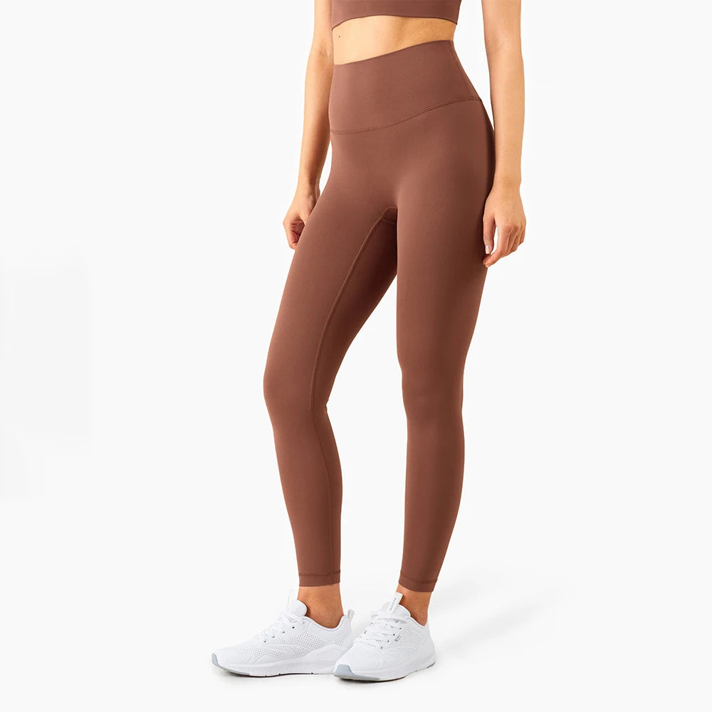 Hot Sale Fitness Female Full Length Leggings 19 Colors Running Pants Comfortable And Formfitting Yoga Pants